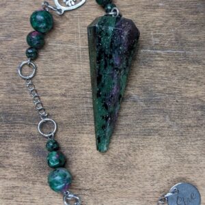 Pendule De Rathietésie En Pierre - Zoisite
