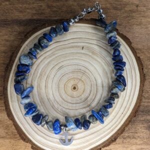 Bracelet de Cheville - Lapis Lazuli -