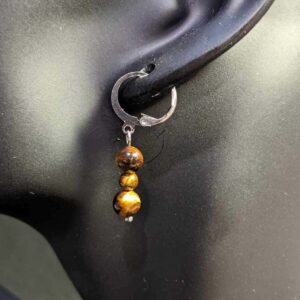 Boucles d'Oreilles Jaspe Paysage