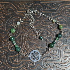 Bracelet Agate Mousse